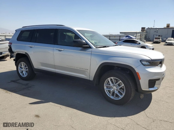 2021 Jeep Grand Cherokee L Laredo with VIN 1C4RJKAG6M8165411, listed as a Copart auction lot 71786874 with 15,075 mi miles and Salvage Title. Bid and sale history available at carsss.com. Image 4.