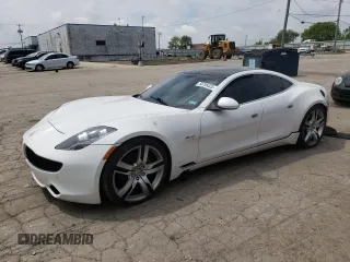 2012 Fisker Karma EcoSport z VIN YH4K14AA4CA001399, wystawiony jako Copart lot #58795325 z przebiegiem Nie podano mil oraz Czysty tytuł • Clean title. Historia ofert i sprzedaży dostępna na DreamBid. Obrazek 1.