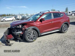 2020 Hyundai Tucson Limited z VIN KM8J3CAL1LU251494, wystawiony jako Copart lot #53411555 z przebiegiem 53 497 mil mil oraz Szkoda całkowita • Salvage title. Historia ofert i sprzedaży dostępna na DreamBid. Obrazek 1.