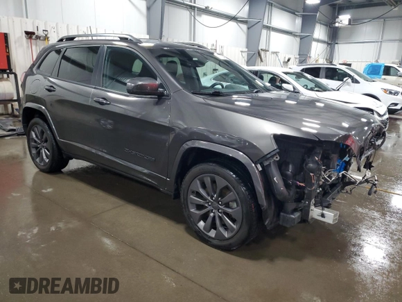 2019 Jeep Cherokee Limited z VIN 1C4PJMDX8KD432129, wystawiony jako Copart lot #58378485 z przebiegiem 65 045 mil mil oraz Szkoda całkowita • Salvage title. Historia ofert i sprzedaży dostępna na DreamBid. Obrazek 4.
