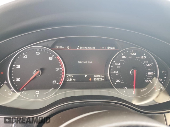 2012 Audi A6 Premium Plus z VIN WAUDFAFC4CN150558, wystawiony jako Copart lot #59019095 z przebiegiem 220 222 mil mil oraz Szkoda całkowita • Salvage title. Historia ofert i sprzedaży dostępna na DreamBid. Obrazek 9.