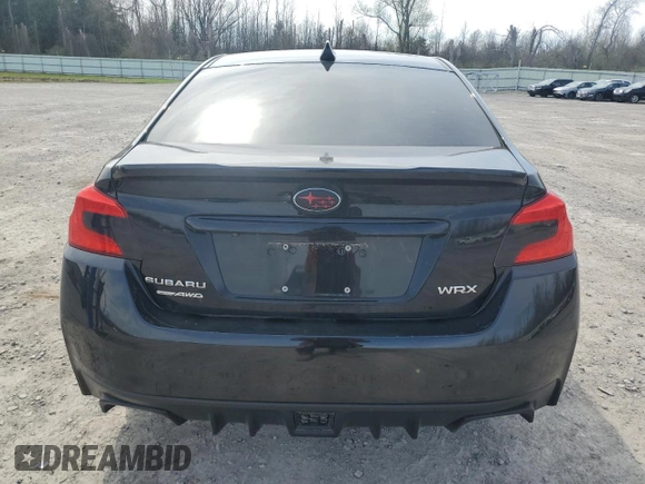 2018 Subaru WRX Premium with VIN JF1VA1C69J9835347, listed as a Copart auction lot 53796995 with 81,223 mi miles and Salvage title. Bid and sale history available at DreamBid. Image 6.