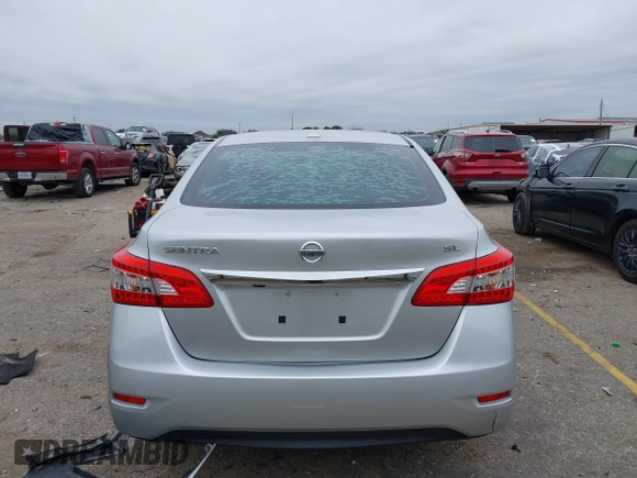 2014 Nissan Sentra S with VIN 3N1AB7AP4EY310204, listed as a IAAI auction lot 41621333 with 143,580 mi miles and . Bid and sale history available at DreamBid. Image 16.