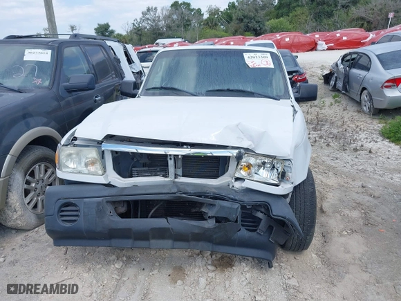 2008 Ford Ranger XL with VIN 1FTYR10U58PA19387, listed as a IAAI auction lot 42023309 with 62,600 mi miles. Bid and sale history available at carsss.com. Image 12.