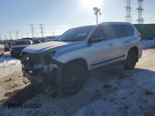 2018 Lexus GX with VIN JTJJM7FX2J5201213, listed as a Copart auction lot 46121505 with 62,346 mi miles and Salvage Title. Bid and sale history available at carsss.com. Image 1.