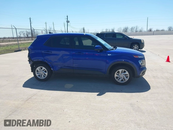 2022 Hyundai Venue SE with VIN KMHRB8A39NU202839, listed as a IAAI auction lot 41729776 with 27,154 mi miles and . Bid and sale history available at DreamBid. Image 13.