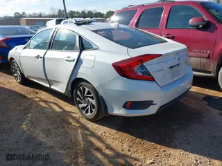 2017 Honda Civic Sedan EX with VIN 19XFC2F70HE020804, listed as a IAAI auction lot 41503623 with 88,328 mi miles. Bid and sale history available at carsss.com. Image 3.