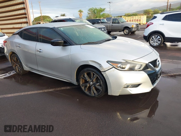 2016 Nissan Maxima S z VIN 1N4AA6AP1GC411633, wystawiony jako IAAI lot #41559508 z przebiegiem 95 240 mil mil oraz . Historia ofert i sprzedaży dostępna na DreamBid. Obrazek 1.