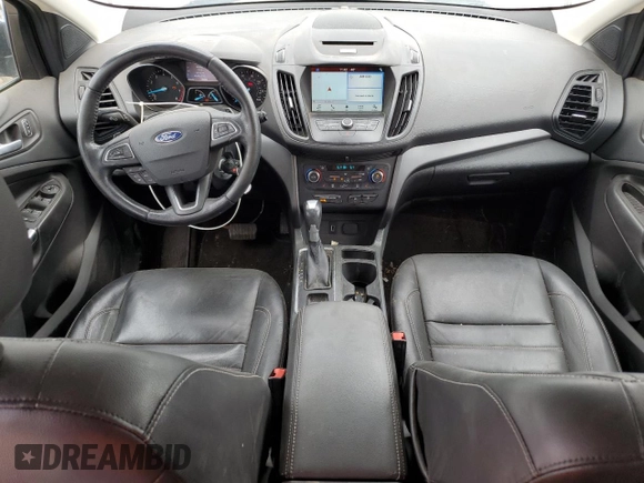 2017 Ford Escape SE with VIN 1FMCU9G93HUB66829, listed as a Copart auction lot 69093414 with 99,569 mi miles and Salvage Title. Bid and sale history available at carsss.com. Image 8.
