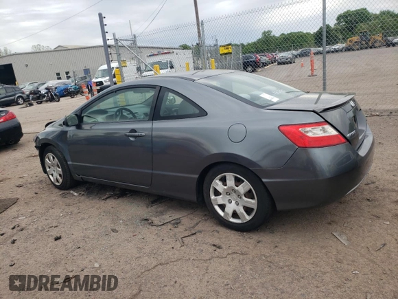 2010 Honda Civic Cpe LX with VIN 2HGFG1B63AH530829, listed as a Copart auction lot 53390954 with 100,357 mi miles and Salvage Title. Bid and sale history available at carsss.com. Image 2.