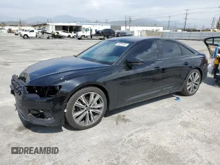 2024 Audi A6 Premium with VIN WAUD3BF28RN038201, listed as a Copart auction lot 53051535 with 13,627 mi miles and Salvage title. Bid and sale history available at DreamBid. Image 1.