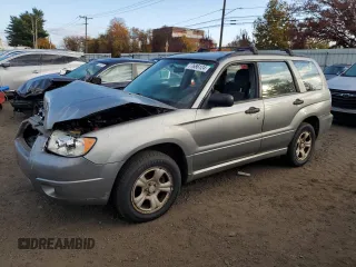 2007 Subaru Forester X with VIN JF1SG63617H746062, listed as a Copart auction lot 77686124 with 200,055 mi miles and Salvage Title. Bid and sale history available at carsss.com. Image 1.