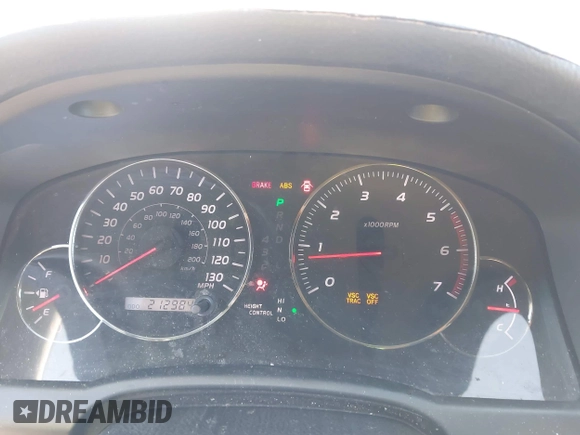2004 Lexus GX 470 with VIN JTJBT20X440048953, listed as a IAAI auction lot 42242448 with 212,984 mi miles and . Bid and sale history available at DreamBid. Image 7.