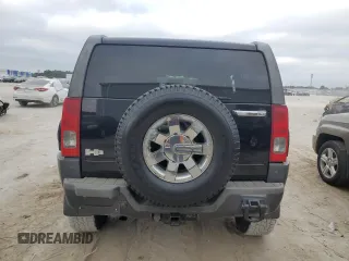 2008 Hummer H3 SUV Luxury with VIN 5GTEN43E388189299, listed as a Copart auction lot 77848644 with 162,653 mi miles and Salvage Title. Bid and sale history available at carsss.com. Image 6.