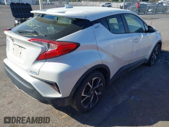 2018 Toyota C-HR XLE with VIN JTNKHMBX3J1011066, listed as a IAAI auction lot 41902651 with 66,874 mi miles. Bid and sale history available at carsss.com. Image 4.