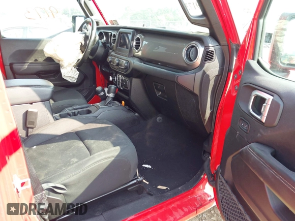 2020 Jeep Wrangler Unlimited Sahara with VIN 1C4HJXEN0LW184564, listed as a IAAI auction lot 42439173 with 79,426 mi miles and . Bid and sale history available at DreamBid. Image 5.