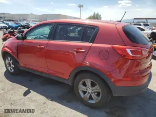 2013 Kia Sportage LX with VIN KNDPB3A21D7470674, listed as a Copart auction lot 54256255 with 221,466 mi miles and Clean Title. Bid and sale history available at carsss.com. Image 2.