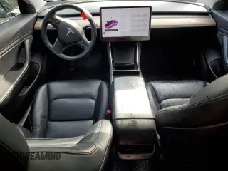 2018 Tesla Model 3 Long Range Battery with VIN 5YJ3E1EAXJF015971, listed as a Copart auction lot 47743665 with 94,064 mi miles and Salvage Title. Bid and sale history available at DreamBid. Image 8.