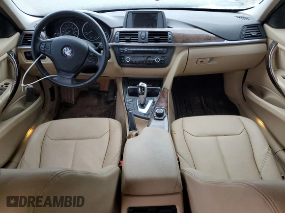 2015 BMW 3 Series 320i xDrive with VIN WBA3C3C57FK201191, listed as a Copart auction lot 43704805 with 153,315 mi miles and Salvage title. Bid and sale history available at DreamBid. Image 8.