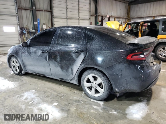 2015 Dodge Dart SXT with VIN 1C3CDFBB2FD281839, listed as a Copart auction lot 45413275 with 98,098 mi miles and Salvage Title. Bid and sale history available at carsss.com. Image 2.