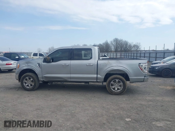 2023 Ford F-150 XL with VIN 1FTFW1E82PKF84459, listed as a IAAI auction lot 41649953 with 17,685 mi miles and . Bid and sale history available at carsss.com. Image 14.