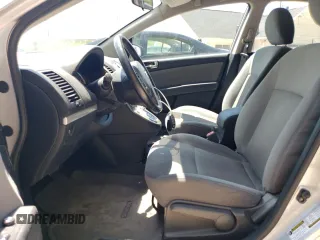 2012 Nissan Sentra SR with VIN 3N1AB6AP2CL607721, listed as a Copart auction lot 62948695 with 57,549 mi miles and Salvage title. Bid and sale history available at DreamBid. Image 7.