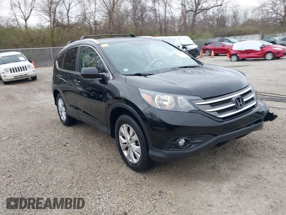 2013 Honda CR-V EX with VIN 5J6RM4H51DL053341, listed as a IAAI auction lot 41943288 with 207,535 mi miles. Bid and sale history available at carsss.com. Image 1.