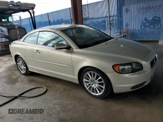 2007 Volvo C70 with VIN YV1MC68217J018765, listed as a Copart auction lot 47298865 with 120,092 mi miles and Non Repairable. Bid and sale history available at carsss.com. Image 4.