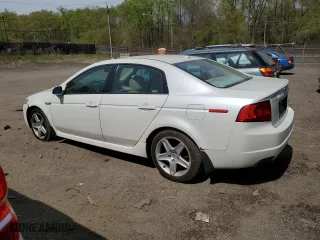 2004 Acura TL with VIN 19UUA66254A036908, listed as a Copart auction lot 53621625 with 224,661 mi miles and Salvage Title. Bid and sale history available at carsss.com. Image 2.