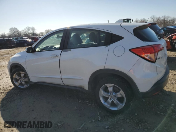 2016 Honda HR-V LX with VIN 3CZRU6H3XGM702857, listed as a Copart auction lot 49656145 with 182,124 mi miles and Salvage Title. Bid and sale history available at carsss.com. Image 2.