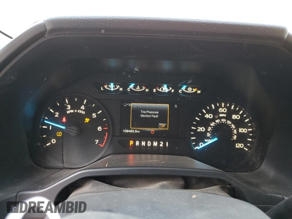 2016 Ford F-150 XLT with VIN 1FTEX1EP5GKE24219, listed as a Copart auction lot 52433885 with 109,483 mi miles and Salvage Title. Bid and sale history available at carsss.com. Image 9.