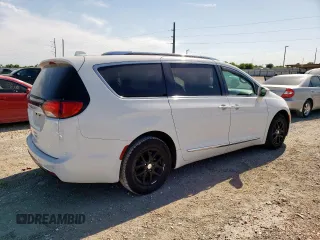 2020 Chrysler Pacifica Touring L with VIN 2C4RC1BG7LR125649, listed as a Copart auction lot 57873365 with 117,114 mi miles and Salvage title. Bid and sale history available at DreamBid. Image 3.