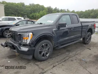 2022 Ford F-150 XL z VIN 1FTEX1EPXNFA01349, wystawiony jako Copart lot #58197255 z przebiegiem 56 338 mil mil oraz Szkoda całkowita • Salvage title. Historia ofert i sprzedaży dostępna na DreamBid. Obrazek 1.