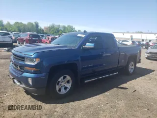 2017 Chevrolet Silverado 1500 LT with VIN 1GCVKREC2HZ372079, listed as a Copart auction lot 55375635 with 84,762 mi miles and Salvage Title. Bid and sale history available at DreamBid. Image 1.