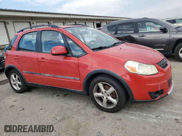 2008 Suzuki SX4 with VIN JS2YB413785105619, listed as a Copart auction lot 77838474 with 150,220 mi miles and Salvage Title. Bid and sale history available at carsss.com. Image 4.