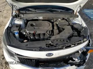 2017 Kia Optima LX with VIN 5XXGT4L38HG133070, listed as a Copart auction lot 85195614 with 128,196 mi miles and Salvage Title. Bid and sale history available at carsss.com. Image 12.