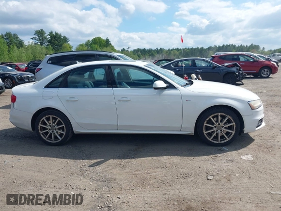 2015 Audi A4 Premium with VIN WAUDFAFL4FA016306, listed as a IAAI auction lot 42267855 with 140,647 mi miles and . Bid and sale history available at DreamBid. Image 13.