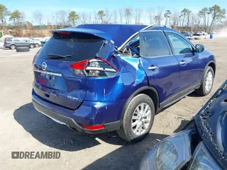 2017 Nissan Rogue SV with VIN 5N1AT2MV7HC872128, listed as a IAAI auction lot 41774393 with 67,187 mi miles. Bid and sale history available at carsss.com. Image 4.