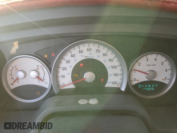 2006 Dodge Dakota SLT with VIN 1D7HW42NX6S518864, listed as a Copart auction lot 82934094 with 179,075 mi miles and Clean Title. Bid and sale history available at carsss.com. Image 9.