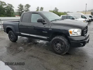 2008 Dodge 1500 SLT z VIN 1D7HU18218S501360, wystawiony jako Copart lot #61376315 z przebiegiem 164 766 mil mil oraz Czysty tytuł • Clean title. Historia ofert i sprzedaży dostępna na DreamBid. Obrazek 4.