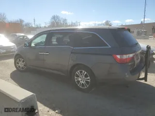 2012 Honda Odyssey EX-L with VIN 5FNRL5H64CB127540, listed as a Copart auction lot 46901695 with 90,616 mi miles and Salvage Title. Bid and sale history available at carsss.com. Image 2.