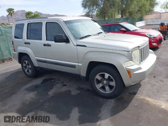 2008 Jeep Liberty Sport with VIN 1J8GN28K68W169409, listed as a IAAI auction lot 41993830 with 133,443 mi miles and . Bid and sale history available at DreamBid. Image 1.