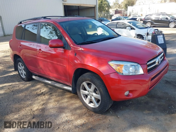 2007 Toyota RAV4 Limited with VIN JTMZK31V075006889, listed as a IAAI auction lot 41726179 with 159,709 mi miles. Bid and sale history available at carsss.com. Image 1.