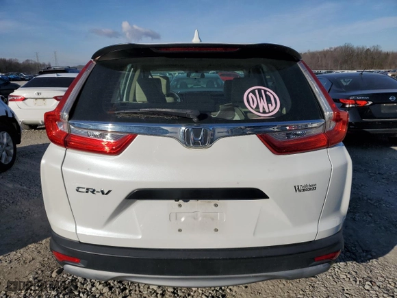 2019 Honda CR-V LX with VIN 2HKRW5H39KH409752, listed as a Copart auction lot 88513935 with 88,364 mi miles and Salvage Title. Bid and sale history available at carsss.com. Image 6.