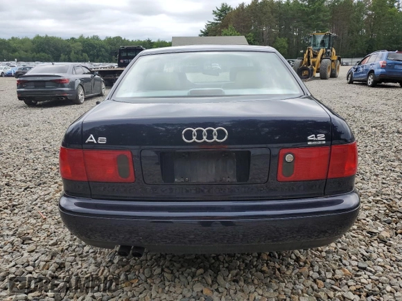 1999 Audi A8 with VIN WAUBG34D3XN003777, listed as a Copart auction lot 63842115 with 110,102 mi miles and Clean title. Bid and sale history available at DreamBid. Image 6.