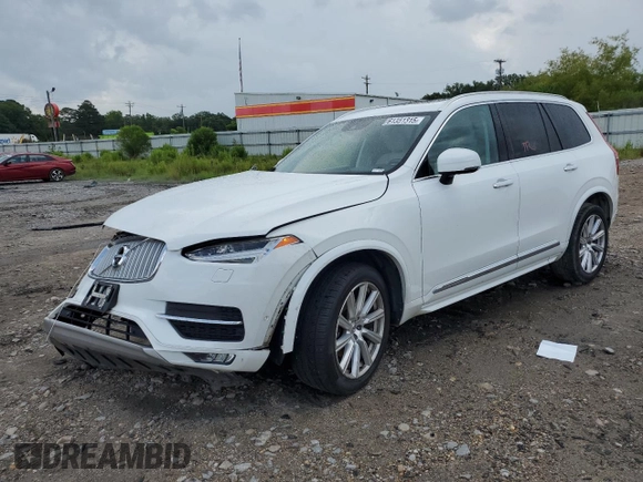 2017 Volvo XC90 Inscription with VIN YV4A22PL7H1124344, listed as a Copart auction lot 61351315 with 154,450 mi miles and Salvage title. Bid and sale history available at DreamBid. Image 1.