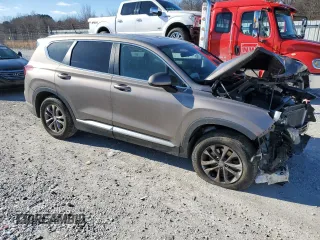 2019 Hyundai Santa Fe SE z VIN 5NMS23AD9KH023222, wystawiony jako Copart lot #86827124 z przebiegiem 129 726 mil mil oraz Szkoda całkowita • Salvage title. Historia ofert i sprzedaży dostępna na DreamBid. Obrazek 4.