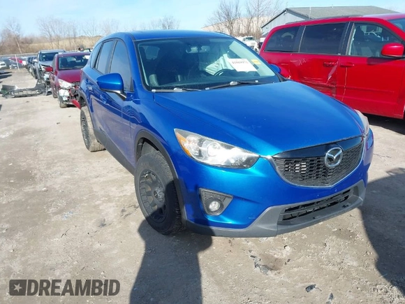 2013 Mazda CX-5 Grand Touring with VIN JM3KE4DE1D0147934, listed as a IAAI auction lot 41869973 with 164,345 mi miles. Bid and sale history available at carsss.com. Image 1.