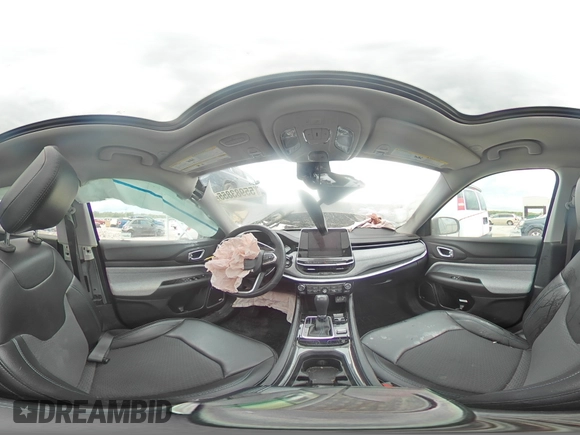 2022 Jeep Compass Latitude with VIN 3C4NJDBB2NT124371, listed as a Copart auction lot 55983855 with Not provided miles and Salvage title. Bid and sale history available at DreamBid. Image 16.