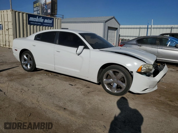 2014 Dodge Charger Police with VIN 2C3CDXAG8EH289481, listed as a Copart auction lot 86189534 with 179,755 mi miles and Salvage Title. Bid and sale history available at DreamBid. Image 4.
